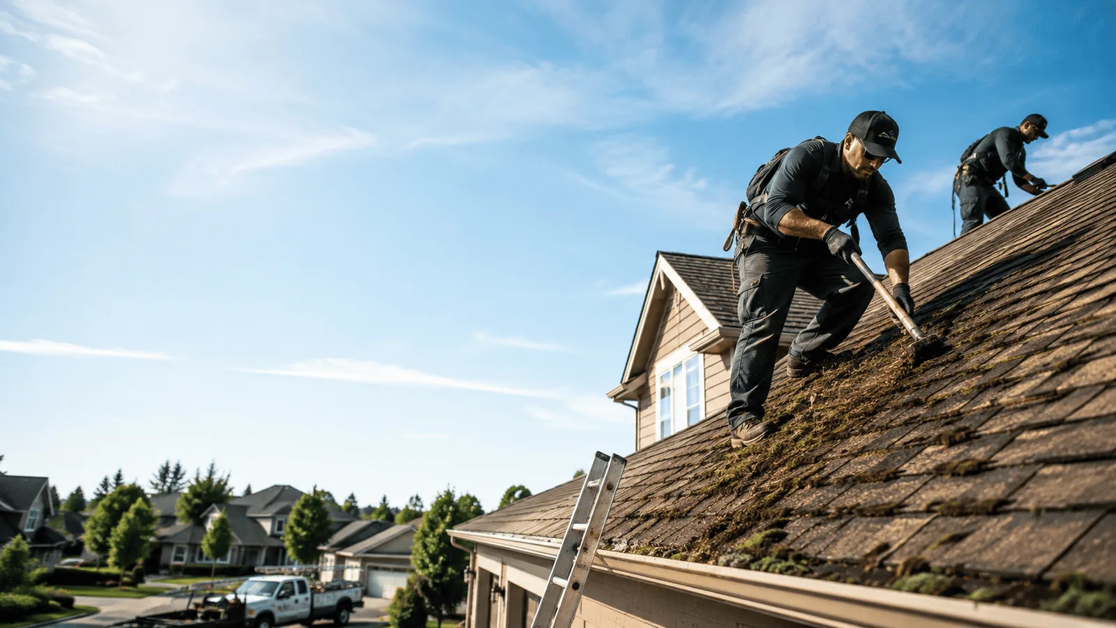 Roof Moss Removal in Harrisonville, NJ near me